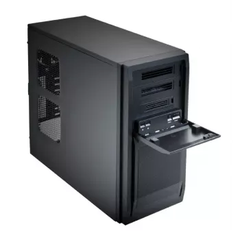 Chieftec LF-02B-OP case per computer Midi Tower nero