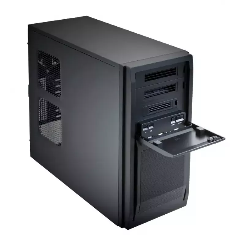 Chieftec LF-02B-OP case per computer Midi Tower nero