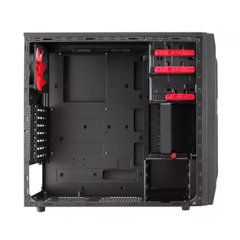 Chieftec LF-02B-OP case per computer Midi Tower nero