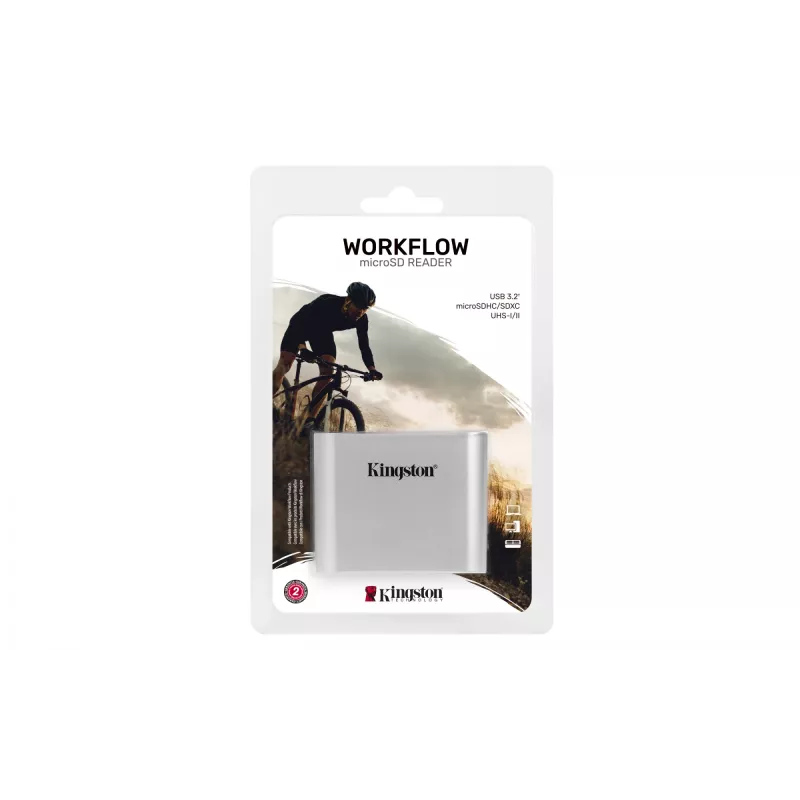 Kingston Technology USB3.2 Gen1 Workflow Dual-Slot microSDHC/SDXC UHS-II lettore di schede