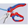 Knipex 95 05 20 SB pinza acciaio inossidabile impugnatura in plastica blu rosso