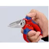 Knipex 95 05 20 SB pinza acciaio inossidabile impugnatura in plastica blu rosso