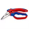 Knipex 95 05 20 SB pinza acciaio inossidabile impugnatura in plastica blu rosso
