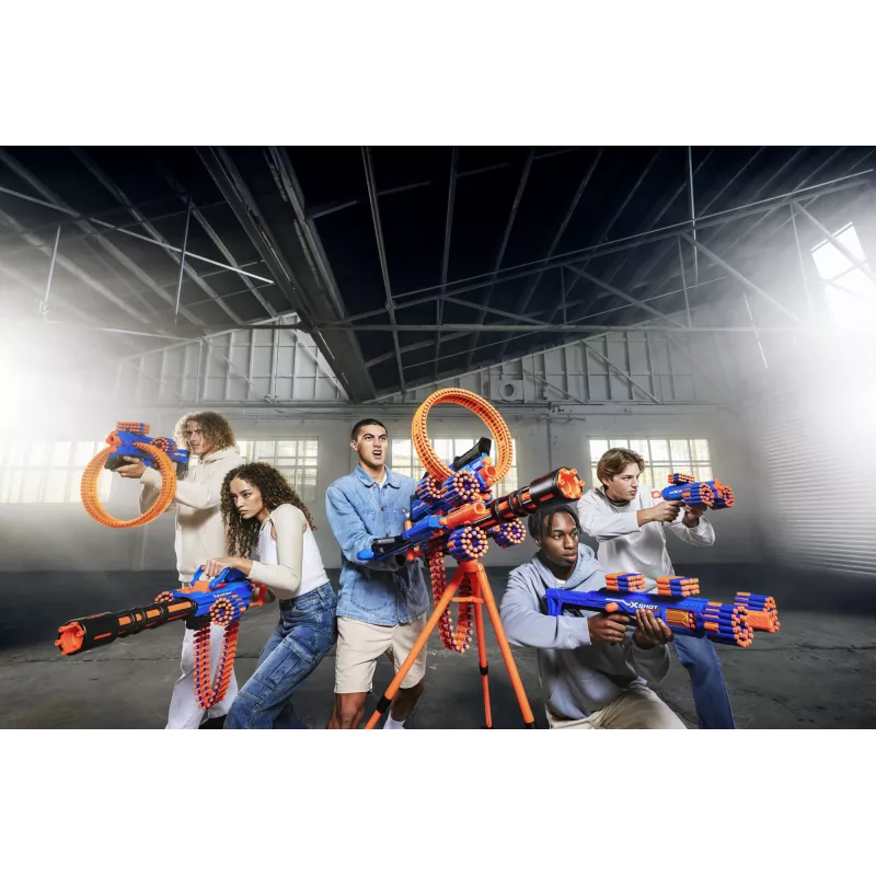 XSHOT Insanity Motorized Rage Fire (72 freccette) ZURU