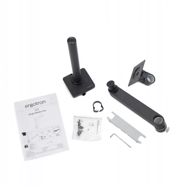 ERGOTRON NX braccio per monitor - nero opaco