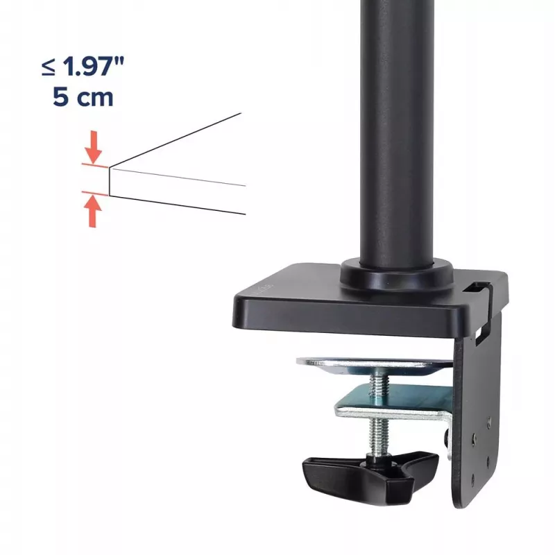 ERGOTRON NX braccio per monitor - nero opaco