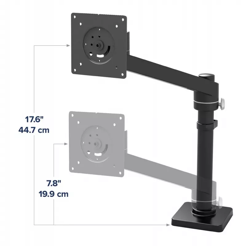 ERGOTRON NX braccio per monitor - nero opaco
