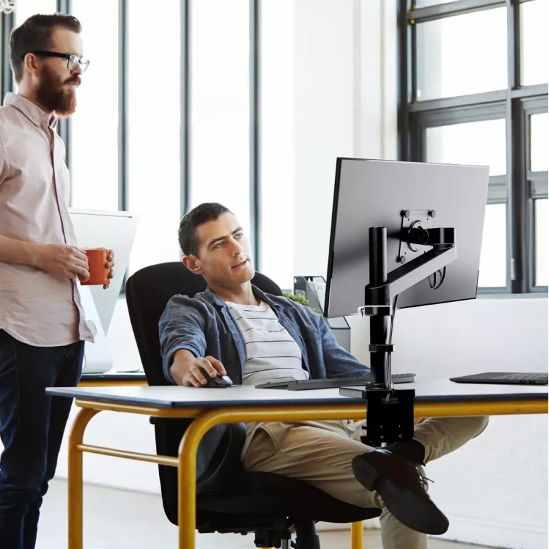ERGOTRON NX braccio per monitor - nero opaco