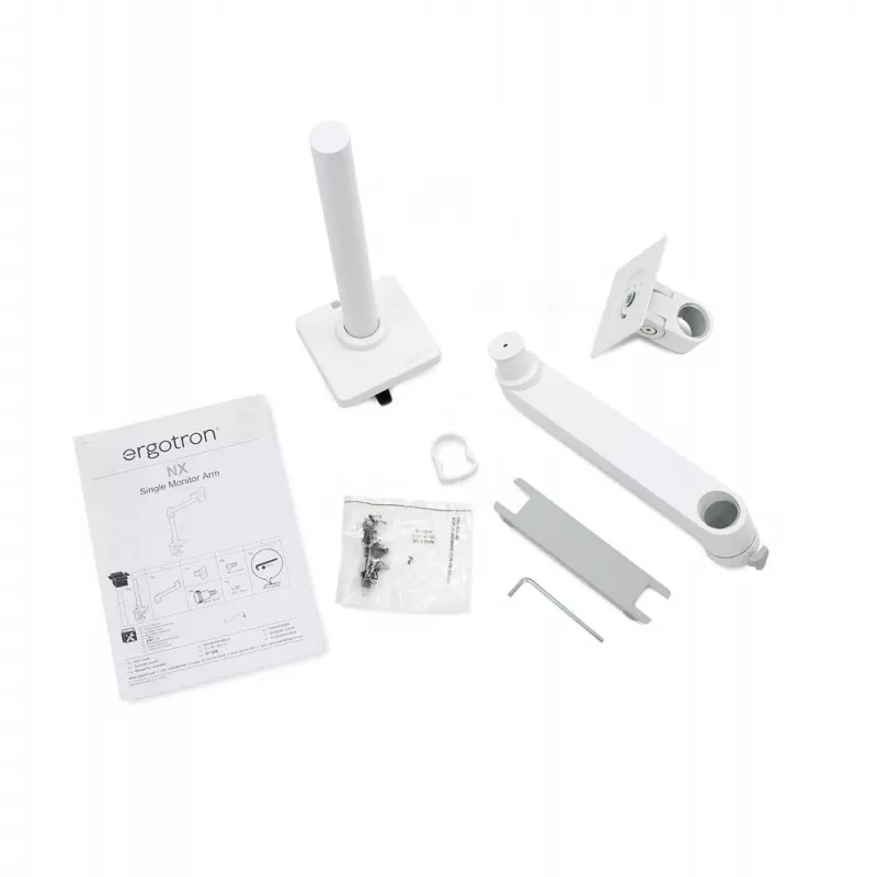 ERGOTRON NX braccio per monitor - bianco