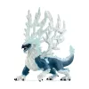 schleich ELDRADOR CREATURES Ice Dragon, 7 anni, mondo di ghiaccio, mostri e draghi, blu, bianco, plastica