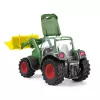 Trattore con rimorchio Schleich FARM WORLD 42608 nero verde rosso giallo