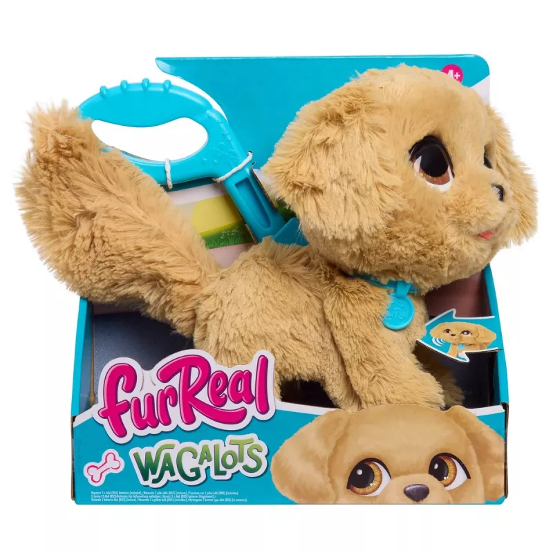 Just Play FurReal WagaLots Golden Retriever, bambino/bambina, 4 anni, effetti sonori