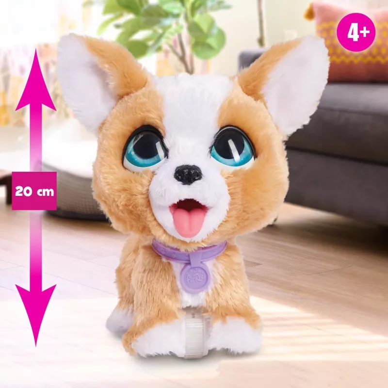 FurReal Poop-a-lots Corgi, bambino/bambina, 4 anni, con suono