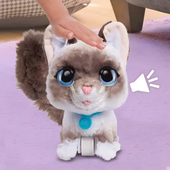 FurReal Wag-a-lots Kitty, bambino/bambina, 4 anni, con suono FurReal Wag-a-lots Kitty. Colore prodotto: multicolore