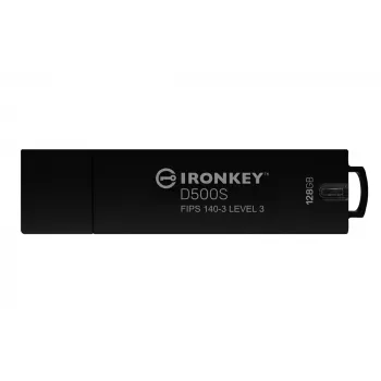 Kingston Technology IronKey 128GB D500S FIPS 140-3 Level 3 AES-256