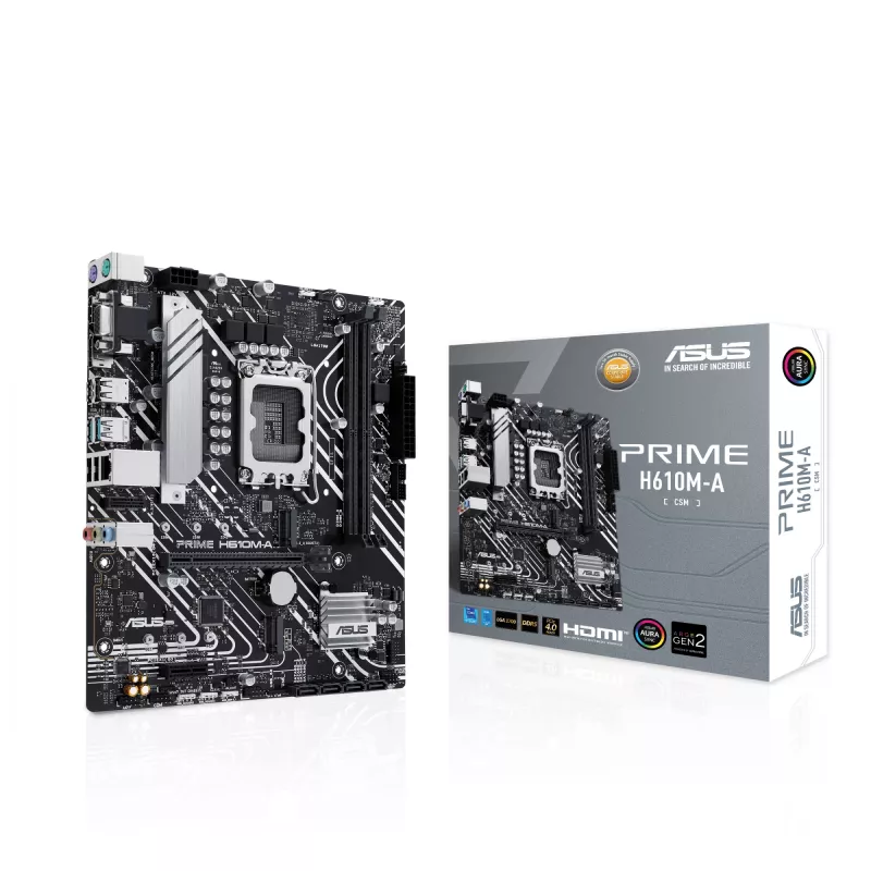 Scheda madre ASUS PRIME H610M-A-CSM Intel H610 LGA 1700 micro ATX