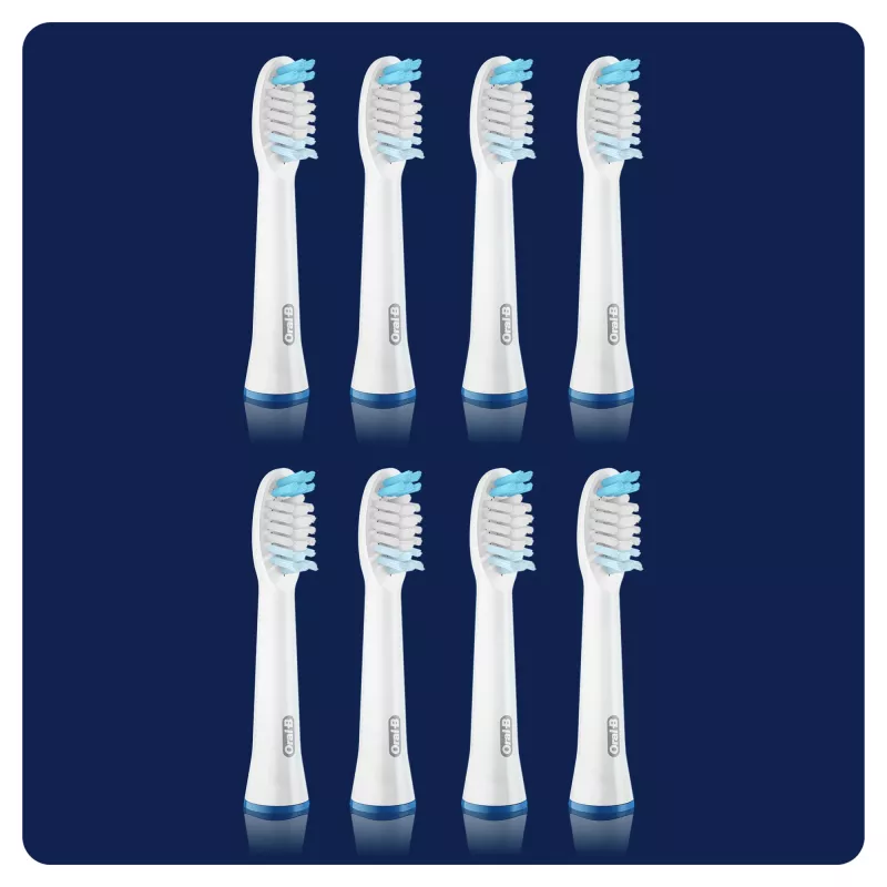 Testina spazzolino Oral-B Pulsonic Clean 81748491 8 pz. bianco