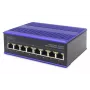 Switch Fast Ethernet industriale DIGITUS 8 porte per montaggio su guida DIN, range di temperatura esteso