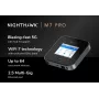 Router mobile Netgear Nighthawk M7 Pro – Tri-Band Wi-Fi 2,4/5/6 GHz, 5G Sub6, LTE, Gigabit Ethernet, USB-C, portatile, nero