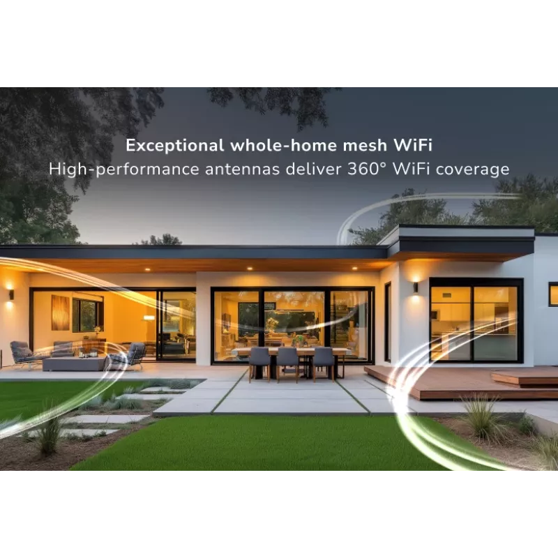 NETGEAR Orbi 370 Dual-Band (2,4 GHz / 5 GHz) Wi-Fi 7 (802.11be) bianco 2 interno