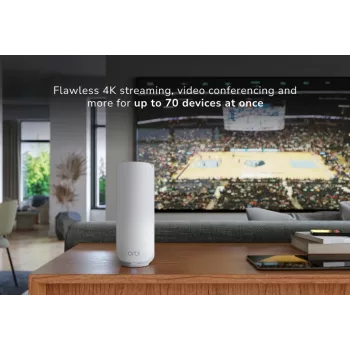 NETGEAR Orbi 370 Dualband (2,4 GHz / 5 GHz) Wi-Fi 7 (802.11be) bianco 2 interno