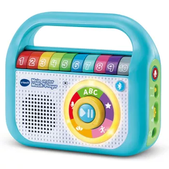 VTech Baby il mio primo lettore musicale, giocattolo musicale, 2 anno/i, AA, 480 g, blu, bianco