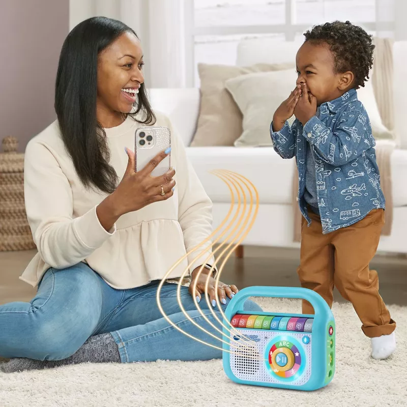 VTech Baby il mio primo lettore musicale, giocattolo musicale, 2 anno/i, AA, 480 g, blu, bianco