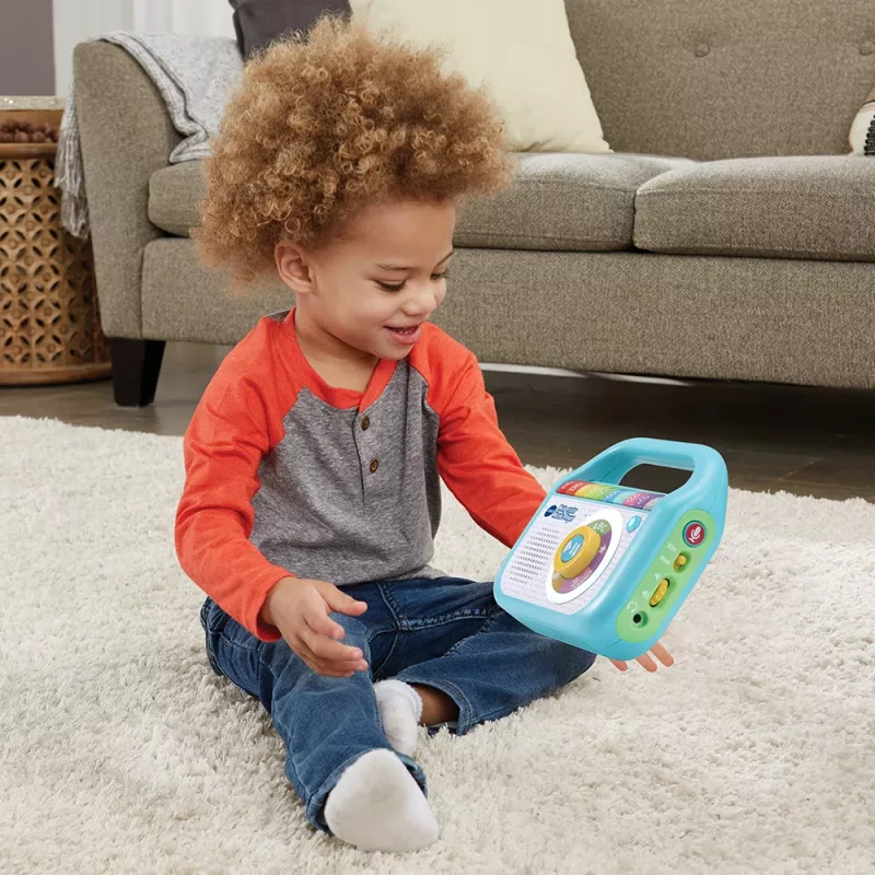 VTech Baby il mio primo lettore musicale, giocattolo musicale, 2 anno/i, AA, 480 g, blu, bianco