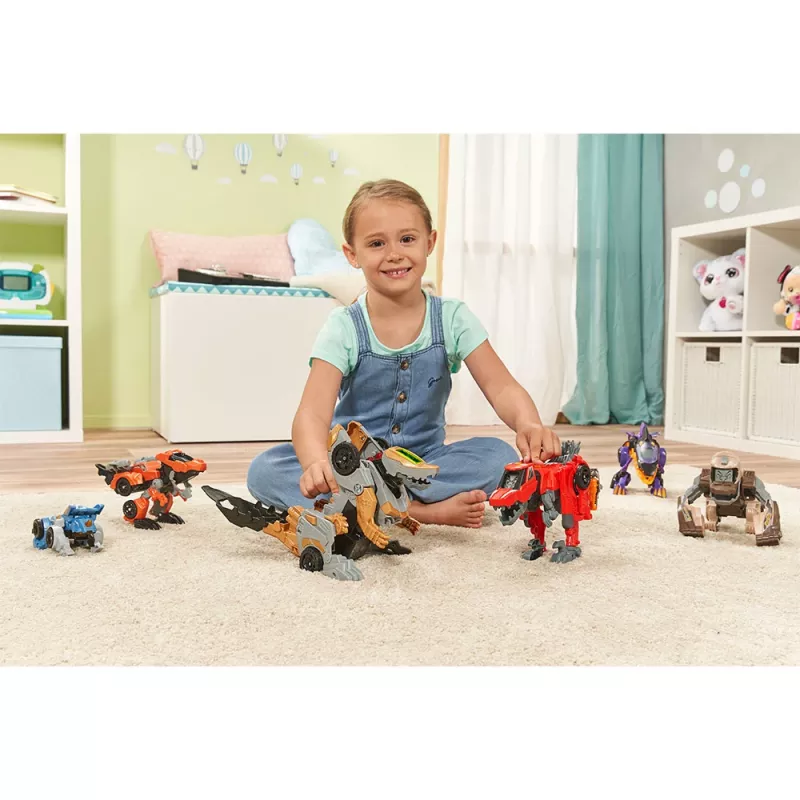 VTech Switch & Go Dino's Fighter-Velociraptor rosso 3+