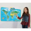 Mappa del mondo interattiva VTech, 6 anni, con suono, batterie necessarie, AA, multicolore