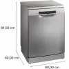 Lavastoviglie Bosch Serie 4 SMS4EMI06E a libera installazione 14 coperti