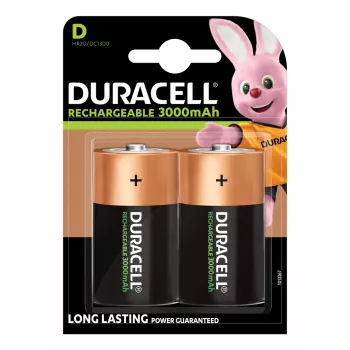 Duracell batteria per uso domestico ricaricabile D nickel-metallo idruro (NiMH)