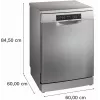 Lavastoviglie Bosch Serie 6 SMS6ZCI16E a libera installazione 14 coperti
