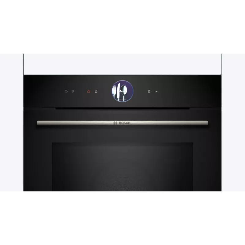 Forno da incasso Bosch Serie 8 HMG7361B1, 67 L, 3600 W, nero, comandi touch