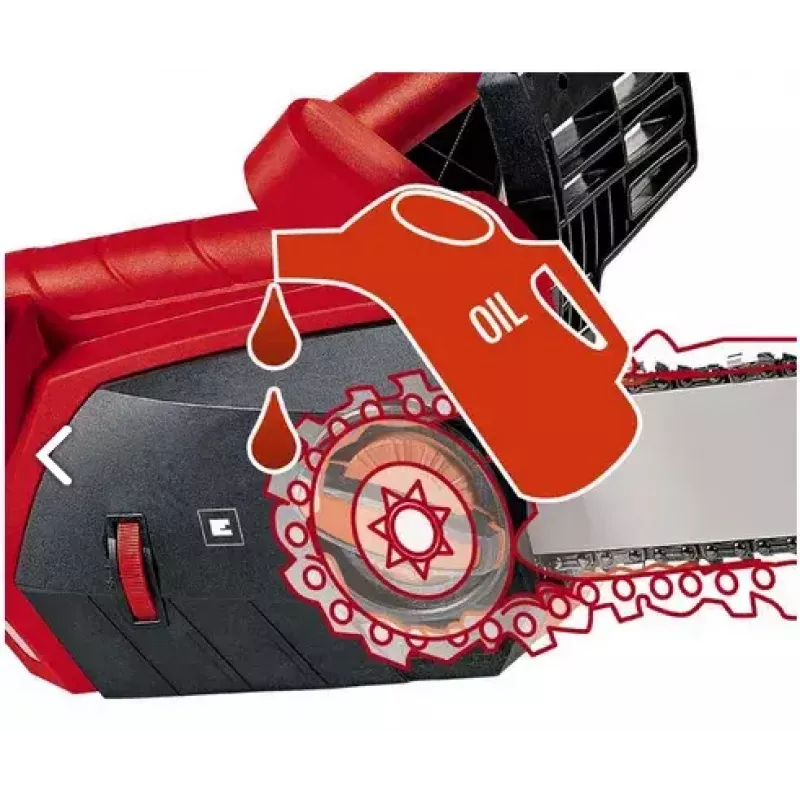 Motosega Einhell GE-EC 2240 2200 W nero rosso