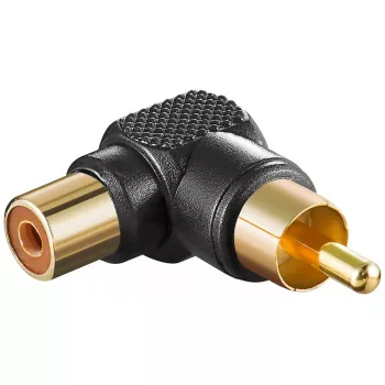Adattatore RCA 90° Goobay 11685