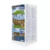 Bestway 56977 piscina autoportante con struttura in acciaio rotonda 23062 L marrone