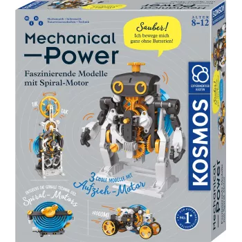 Kosmos Mechanical Power, robot, ingegneria, 8 anni, multicolore