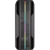 Aerocool Splinter Duo-G-BK-v1 case ATX Mid Tower, vetro temperato, nero
