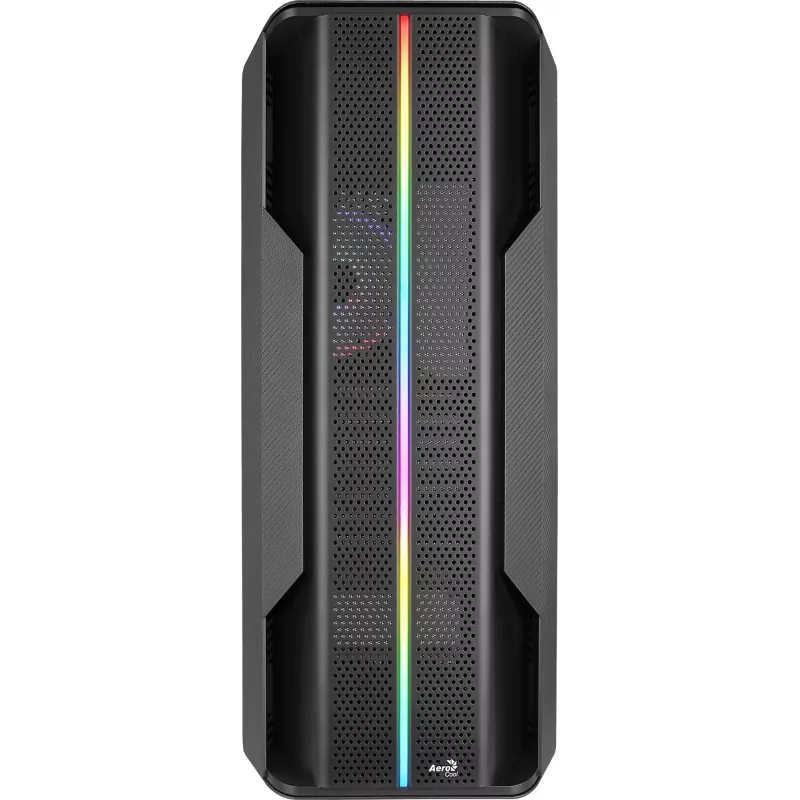 Aerocool Splinter Duo-G-BK-v1 case ATX Mid Tower, vetro temperato, nero