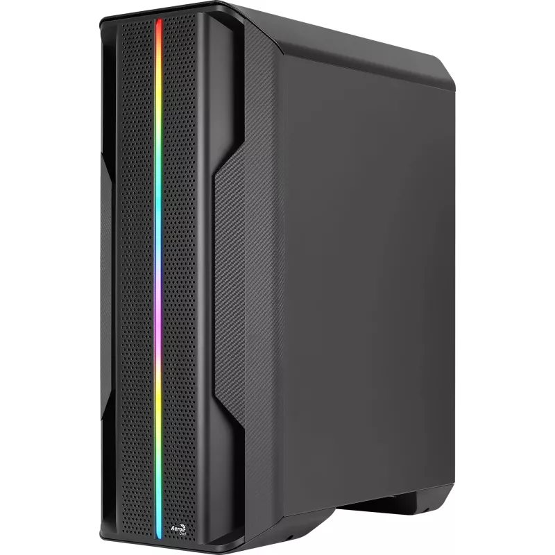 Aerocool Splinter Duo-G-BK-v1 case ATX Mid Tower, vetro temperato, nero