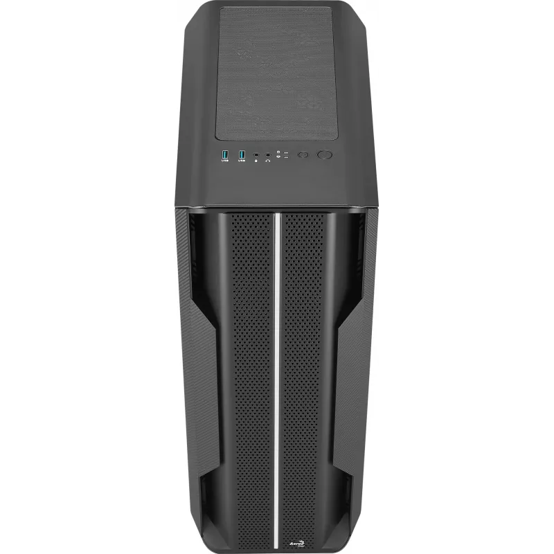 Aerocool Splinter Duo-G-BK-v1 case ATX Mid Tower, vetro temperato, nero