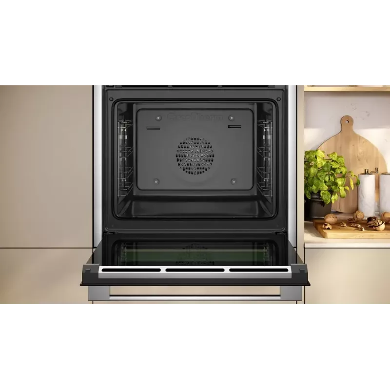 Neff N 70 B24CR31N0 Forno 71 L nero, acciaio inox