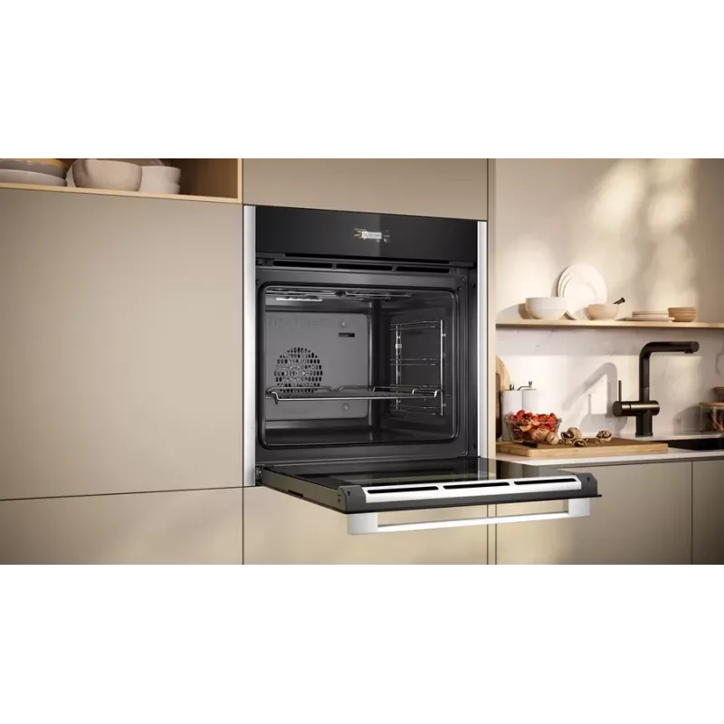 Neff N 70 B24CR31N0 Forno 71 L nero, acciaio inox