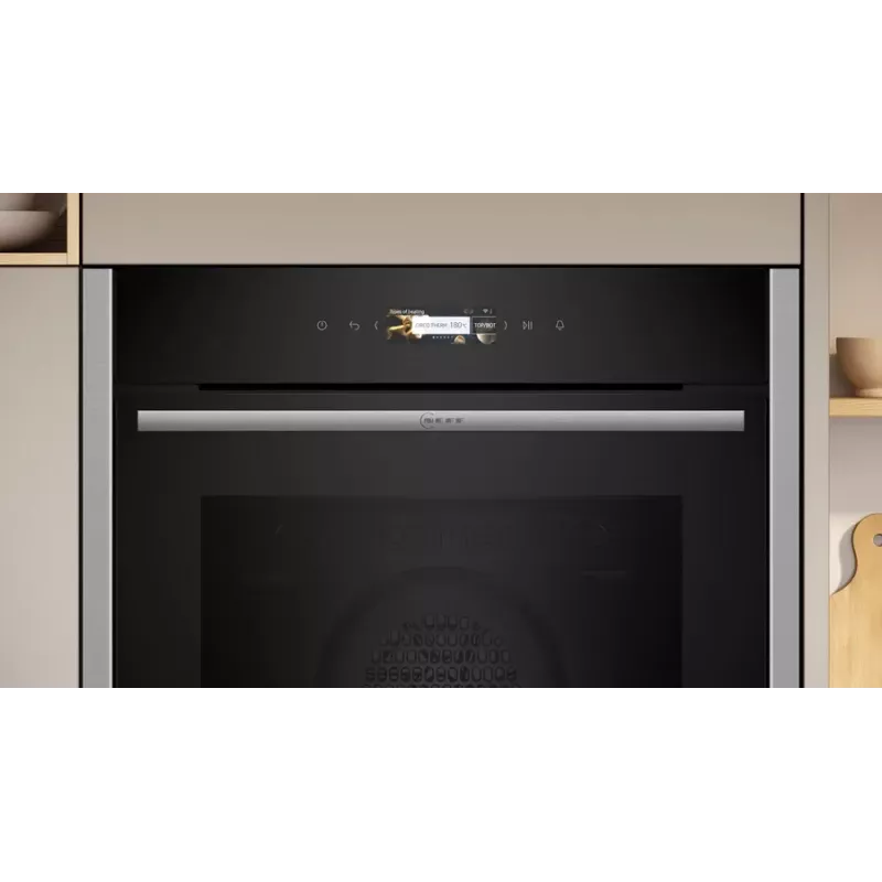 Neff N 70 B24CR71N0 Forno 71 L nero, acciaio inox