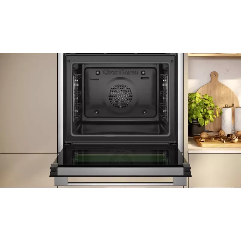 Neff N 70 B24CR71N0 Forno 71 L nero, acciaio inox