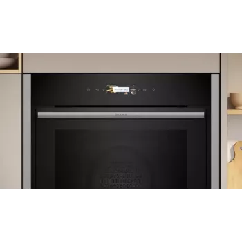 Neff B54CR71N0 Forno 71 L nero, acciaio inox