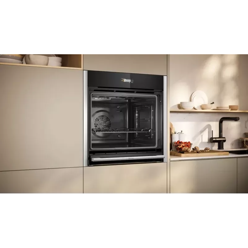 Neff B54CR71N0 Forno 71 L nero, acciaio inox