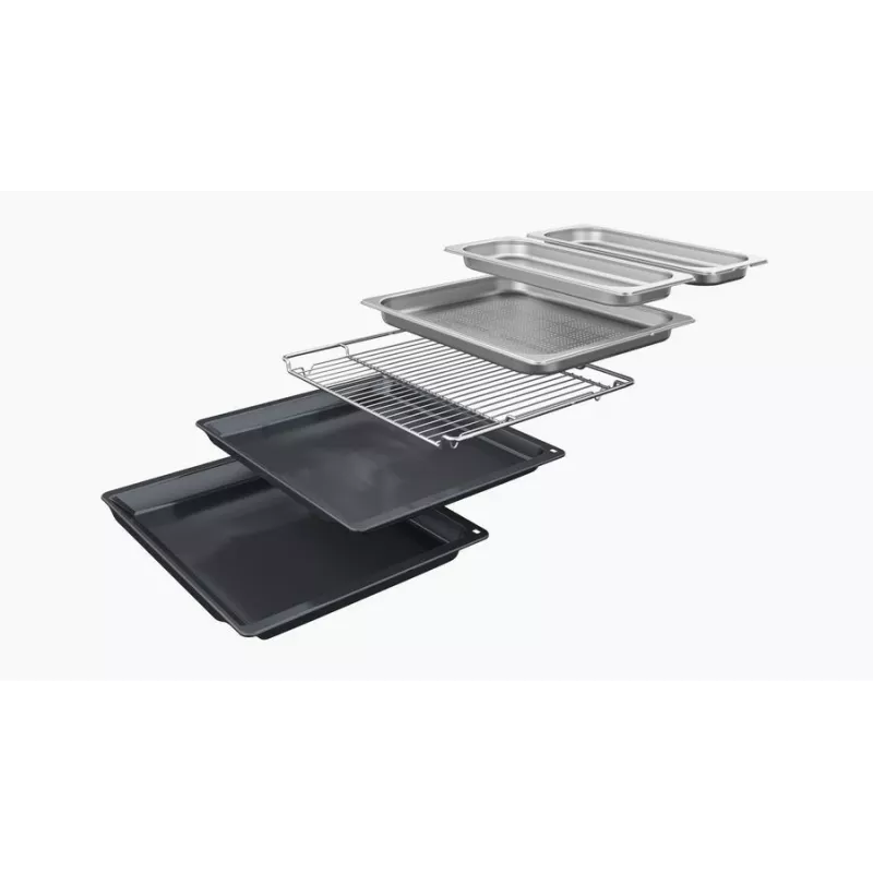 Bosch Serie 8 HSG7361B1 Forno 71 L nero