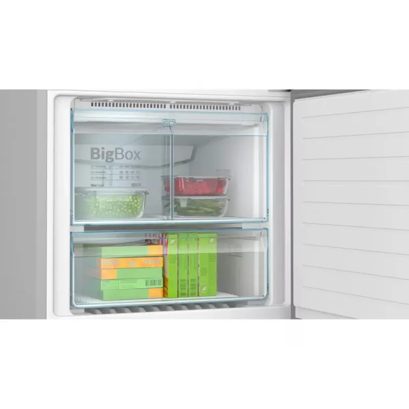 Bosch Serie 6 KGN76AXDR Frigo-congelatore combinato, libera installazione, 526 L, nero